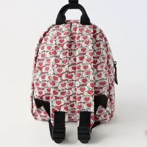 Zara | Bags | Zara Nwot Minnie Mouse Disney Backpack Hearts  display picture 1
